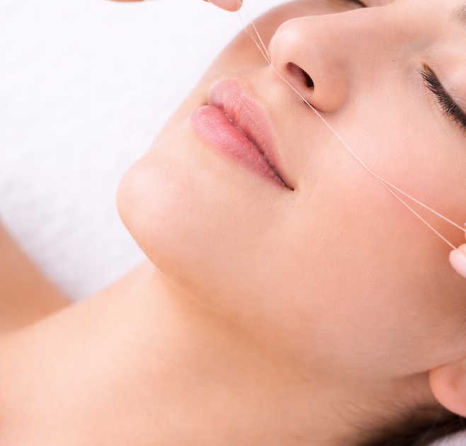 Lip or Chin Threading / Waxing